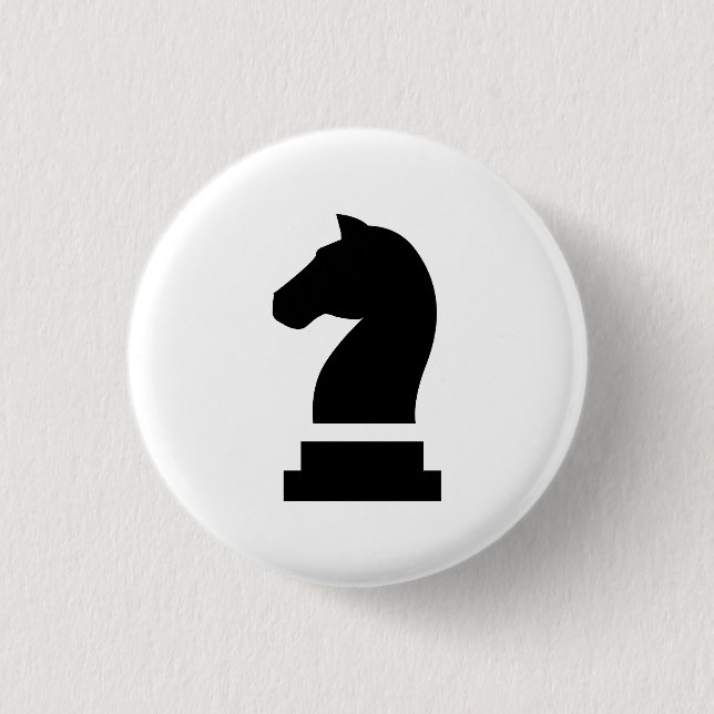 'Knight' Pictogram Button (Front)