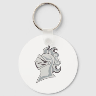 KNIGHT PROFILE KEY RING