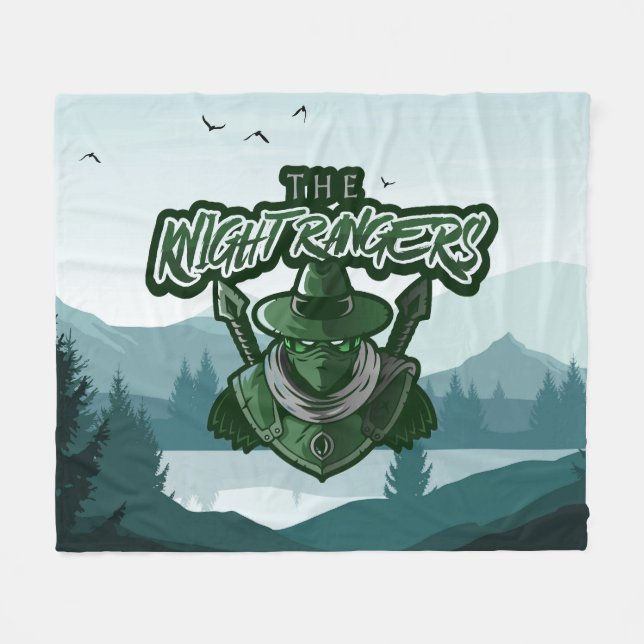 Knight Rangers Fleece Blanket (2023-2024) (Front (Horizontal))