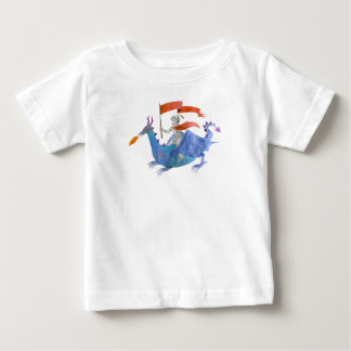 Knight Riding Dragon Kids T-Shirt