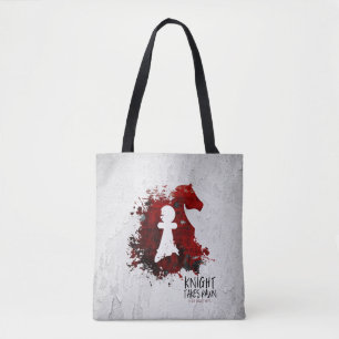 Knight Takes Pawn by Martha Sweeney Tote Bag