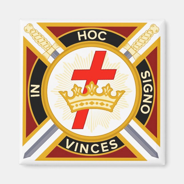 Knight Templar Magnet (Front)