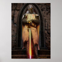 Knight Templar Poster