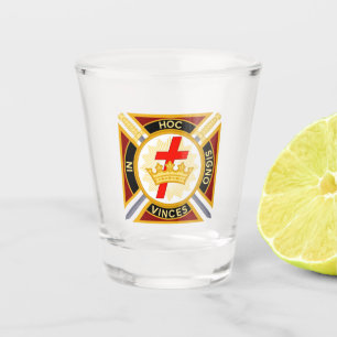 Knight Templar Shot Glass