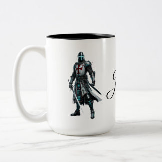 Knight Two-Tone coffee mug