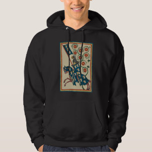 Knight With Eagle Heraldry, 14th Century Mediaeval Hoodie