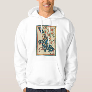 Knight With Eagle Heraldry, 14th Century Mediaeval Hoodie