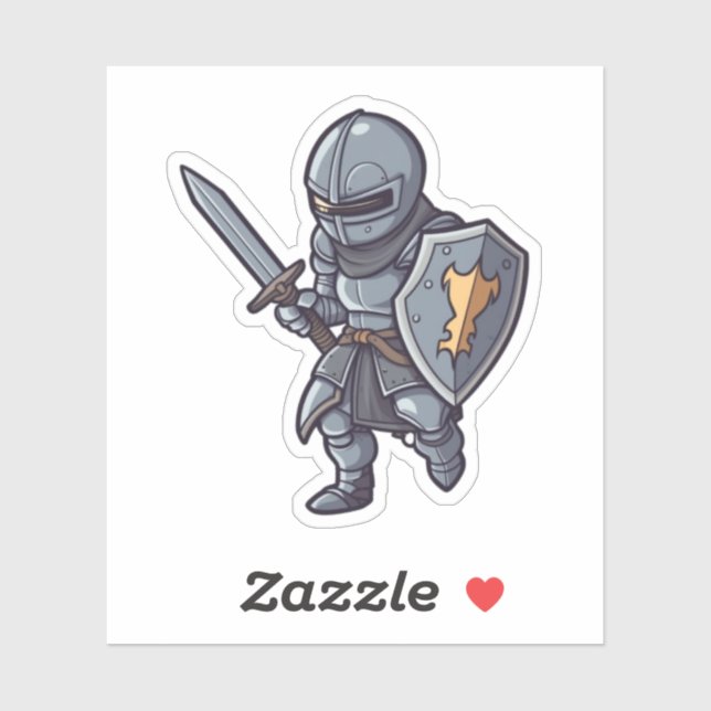 Knight with sword and shield (Sheet)