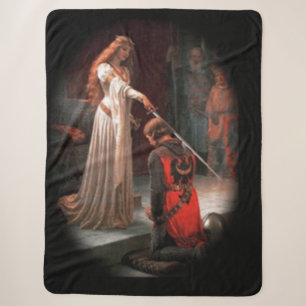 KNIGHTED SHERPA BLANKET