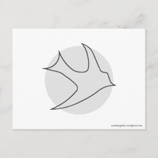 Knightingales Postcard (Grey)
