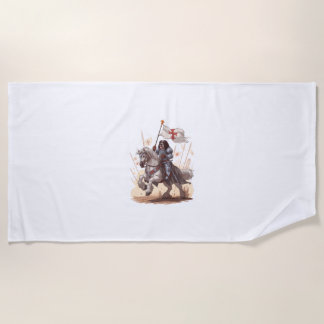 Knightly Newfoundland – Royal Dog Armour Beach Towel