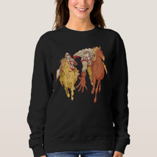 Knights and Horses - Medieval Crusader Renaissance Sweatshirt