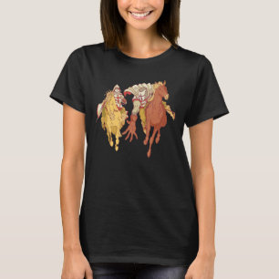 Knights and Horses - Medieval Crusader Renaissance T-Shirt