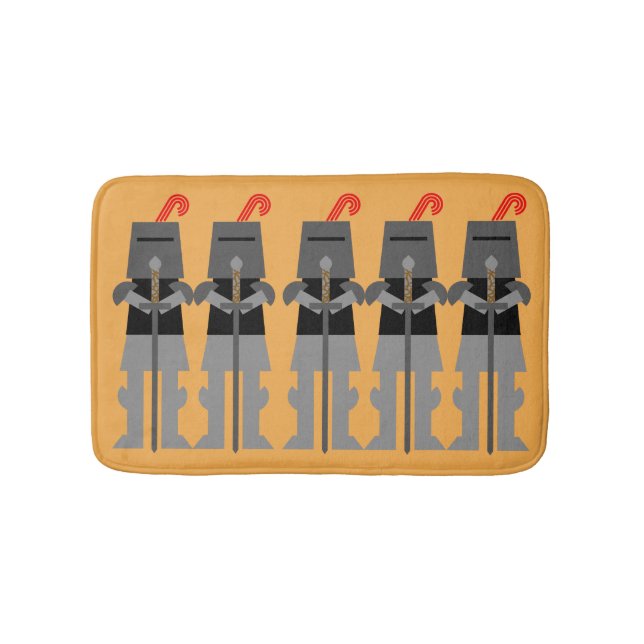 Knights Bath Mat (Front)