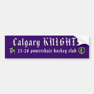 Knights bumper sticker
