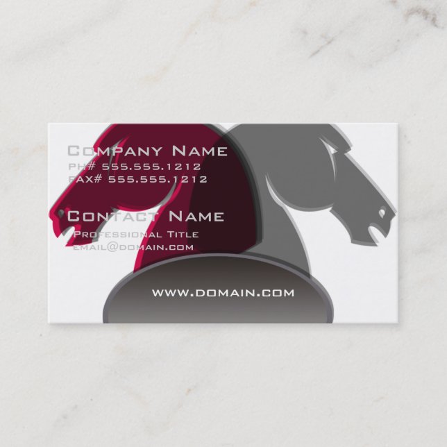 Knights Business Card (Front)