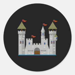 Knight'S Castle Classic Round Sticker