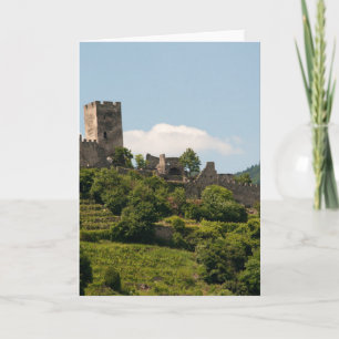 Knight's Castle in Wachau Austria Card