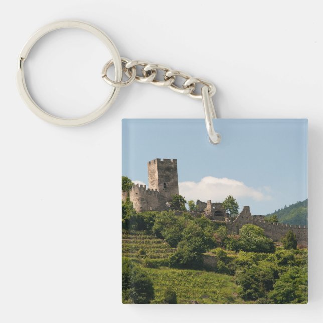 Knight's Castle in Wachau Austria Key Ring (Front)