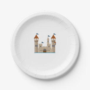 Knight's Castle Paper Plate