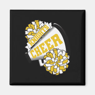 Knights Cheer Ck To School Cheerleading Spirit Gy Magnet