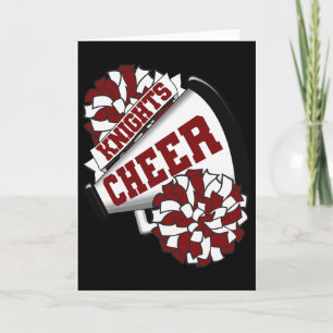 Knights Cheer Ck To School Cheerleading Spirit M Card