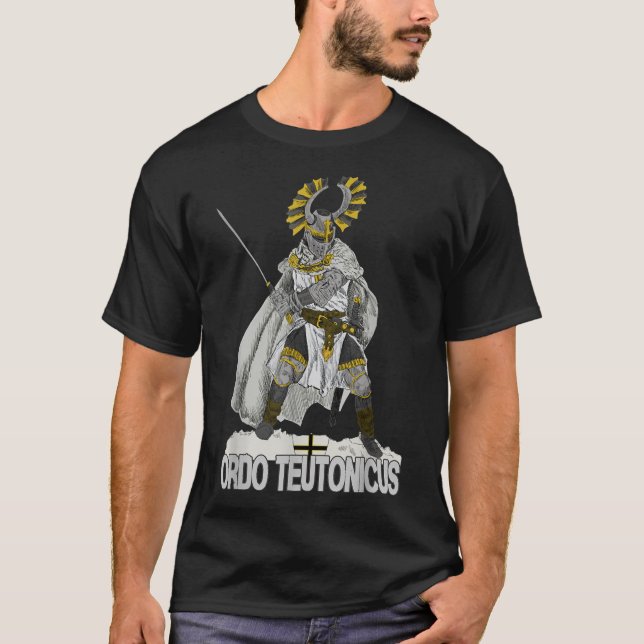 Knights of the Teutonic Order Crusader T-Shirt (Front)
