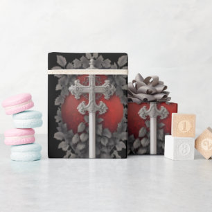 Knights Shield Wrapping Paper