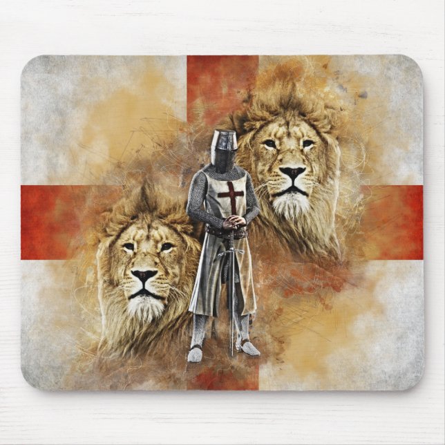 Knights Templar 001 Mouse Pad (Front)