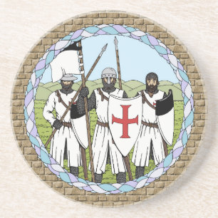 Knights Templar Coaster
