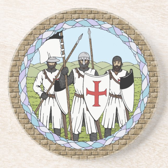 Knights Templar Coaster (Front)