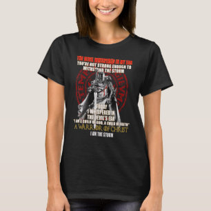 Knights Templar Cross Christian Soldiers 3 T-Shirt