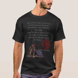 Knights Templar Cross Christian Soldiers 4 T-Shirt