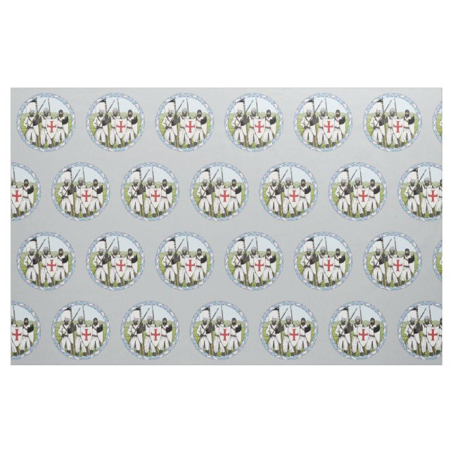 Knights Templar Fabric (Fat Quarter)