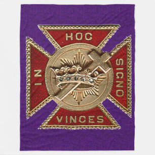 KNIGHTS TEMPLAR Fleece Blankets