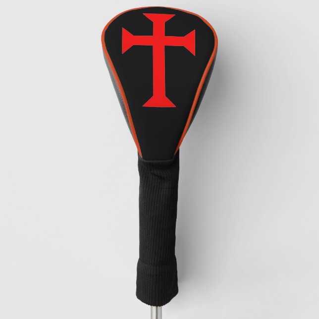 Knights Templar Golf Head Cover (Front)