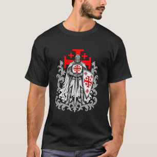 Knights Templar Jerusalem Cross T-Shirt