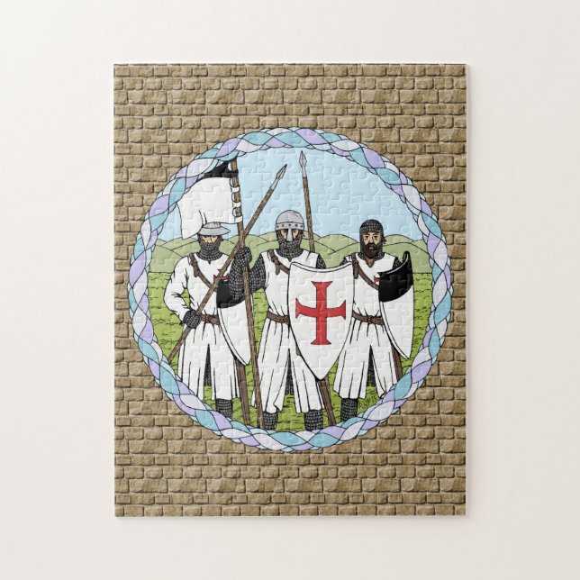 Knights Templar Jigsaw Puzzle (Vertical)