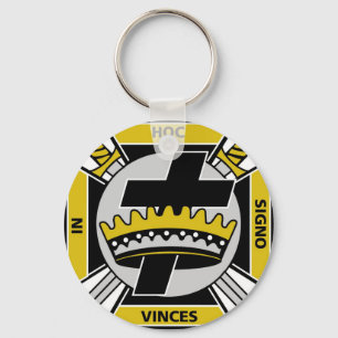 Knights Templar Key Ring