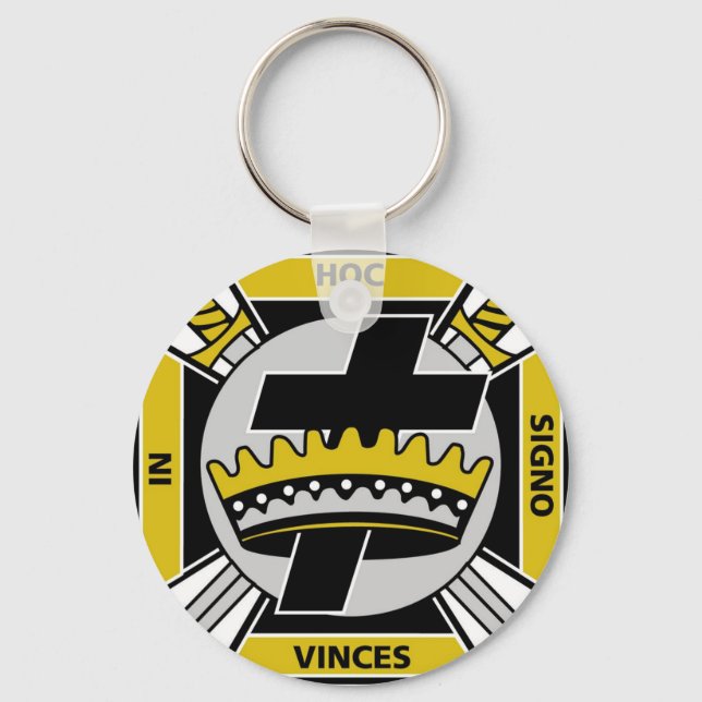 Knights Templar Key Ring (Front)