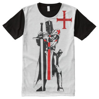 Knights Templar Limited Edition All-Over Print T-Shirt