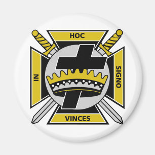 Knights Templar Magnet