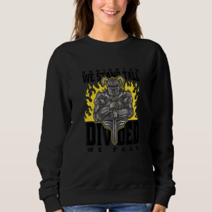 Knights Templar Medieval Crusader Renaissance Fair Sweatshirt
