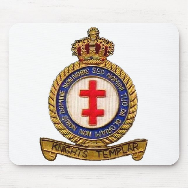 KNIGHTS TEMPLAR MOUSE PAD (Front)