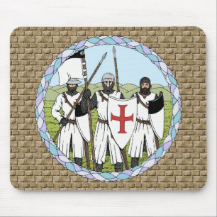 Knights Templar Mouse Pad