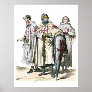 Knights Templar Poster