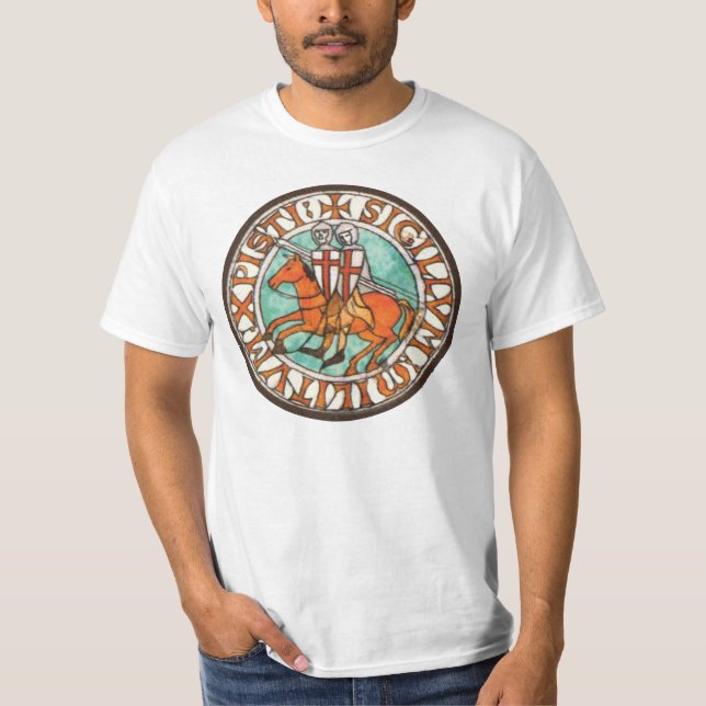 Knights Templar Seal T-Shirt (Front)