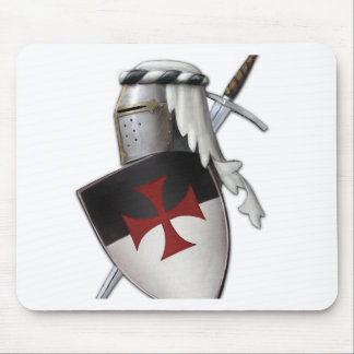 Knights Templar shield Mouse Pad