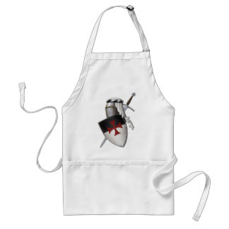 Knights Templar shield Standard Apron