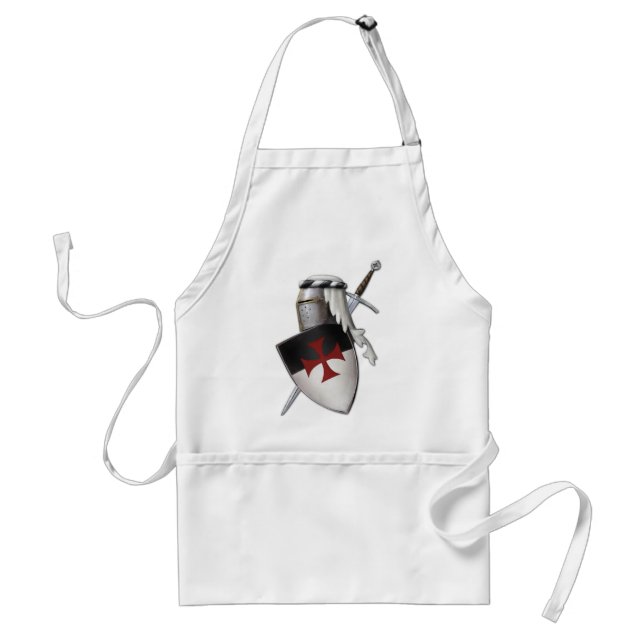 Knights Templar shield Standard Apron (Front)